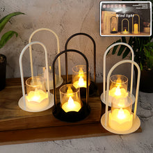 Decorative Wind Light Style Plastic Flameless Led Candles (6 Pc)