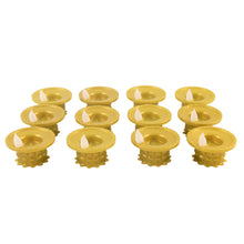 Set Of 12 Water Sensor Led Golden Diyas